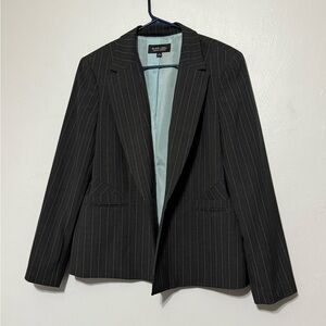 Black Label Charcoal Pinstripe Blazer